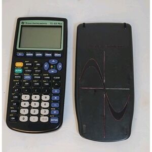 Texas Instruments‎ TI-83 Plus Graphing Calculator - Black Tested Working